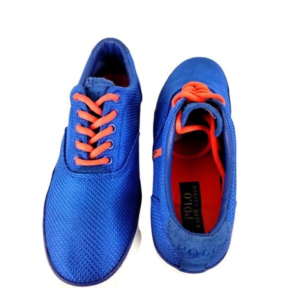 Orange Polo Ralph Lauren Sneakers 